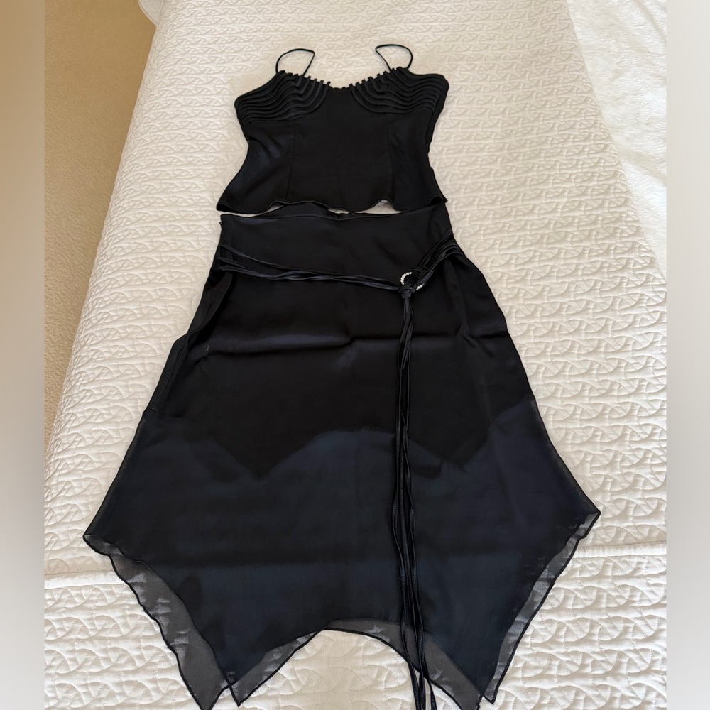 Elegant Black Women's Set